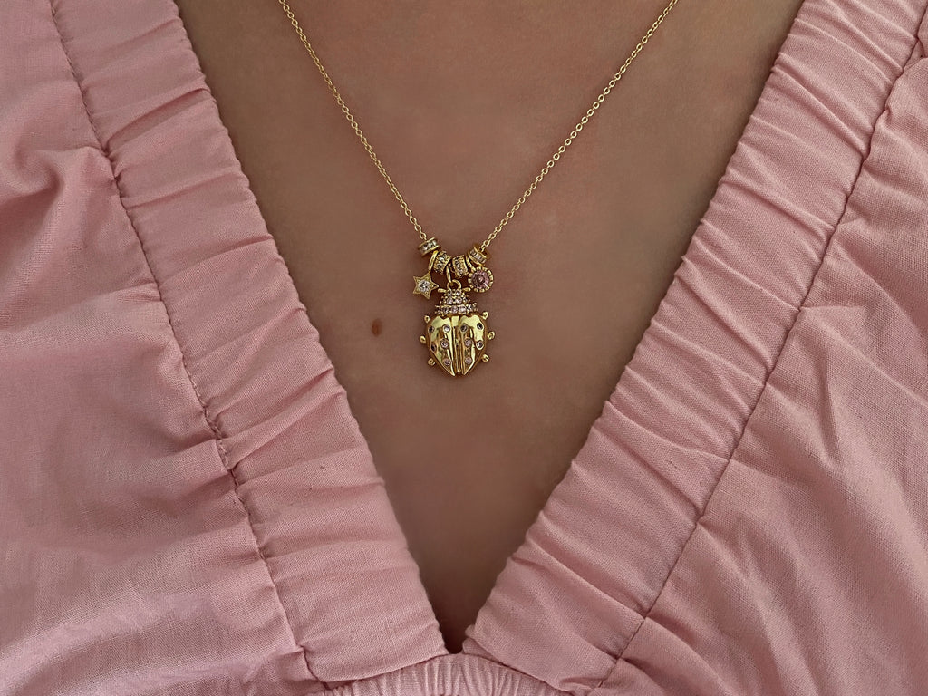 La Petite Coccinelle Necklace