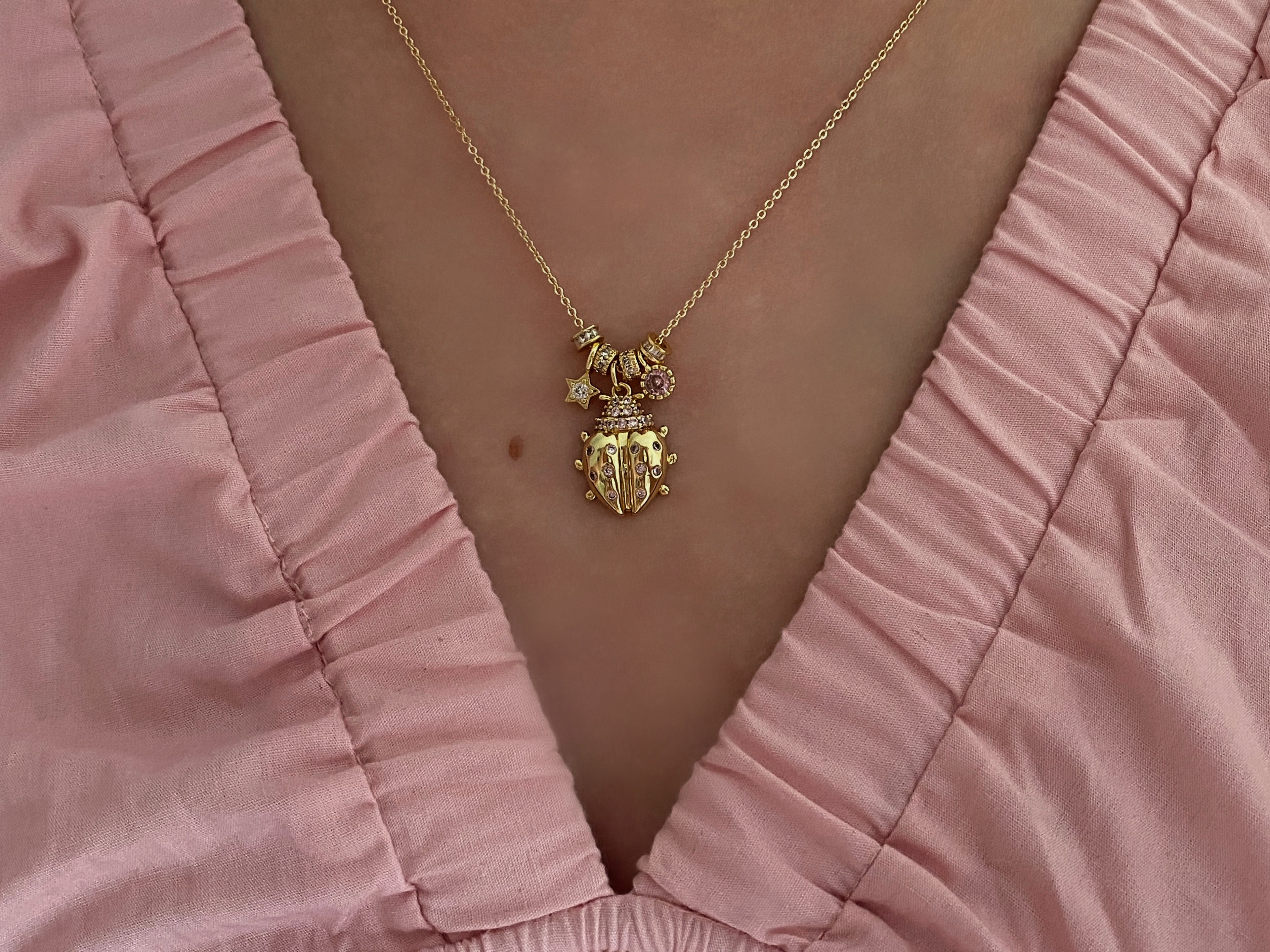 La Petite Coccinelle Necklace